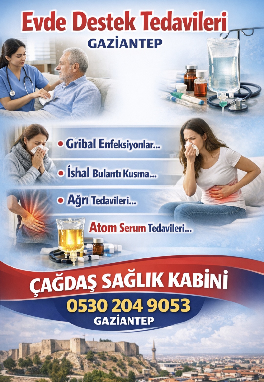 Gaziantep Evde Destek Tedavileri 