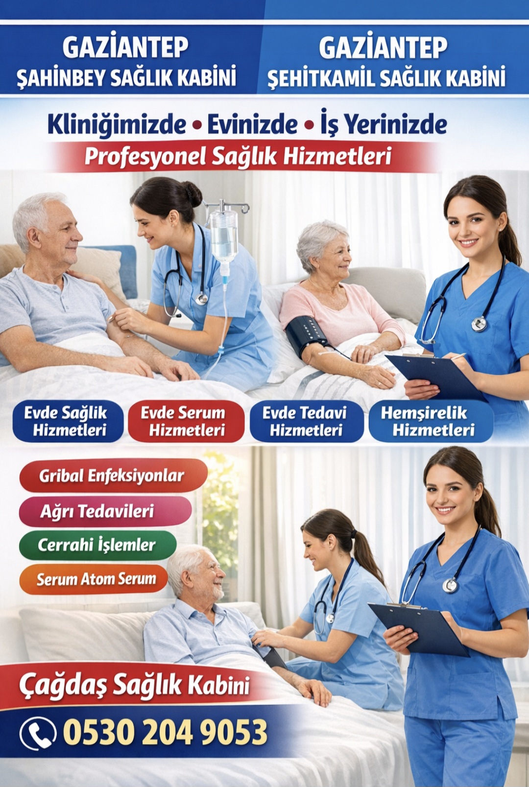 Gaziantep Şahinbey Sağlık Kabini 