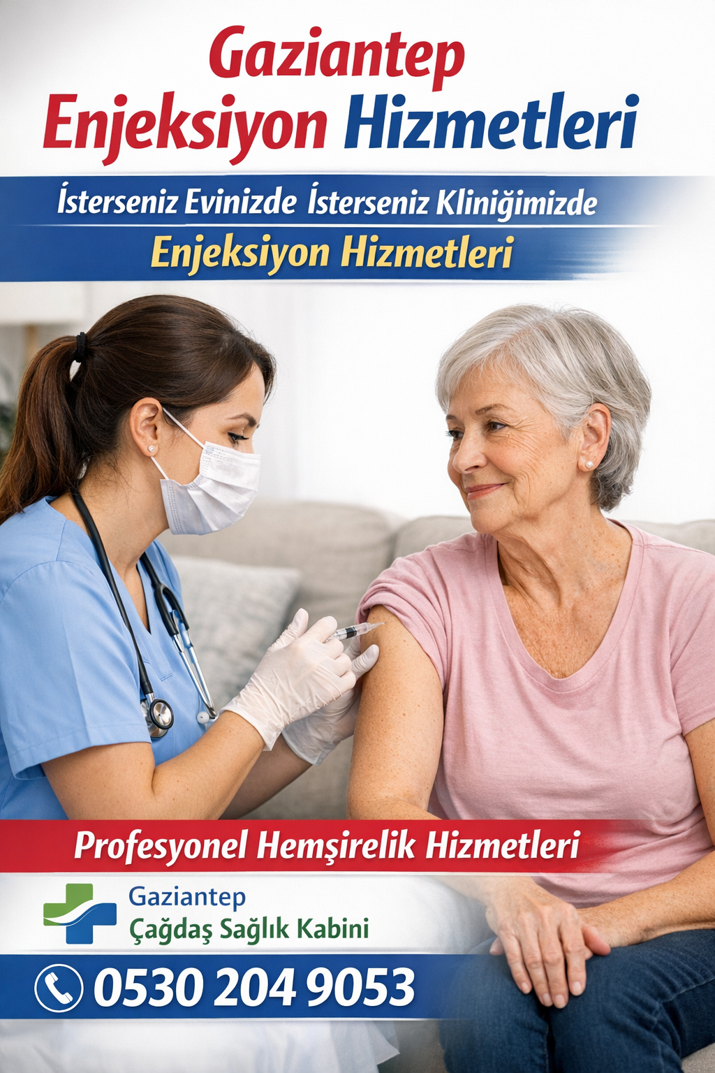 Gaziantep Evde Enjeksiyon Hizmetleri 