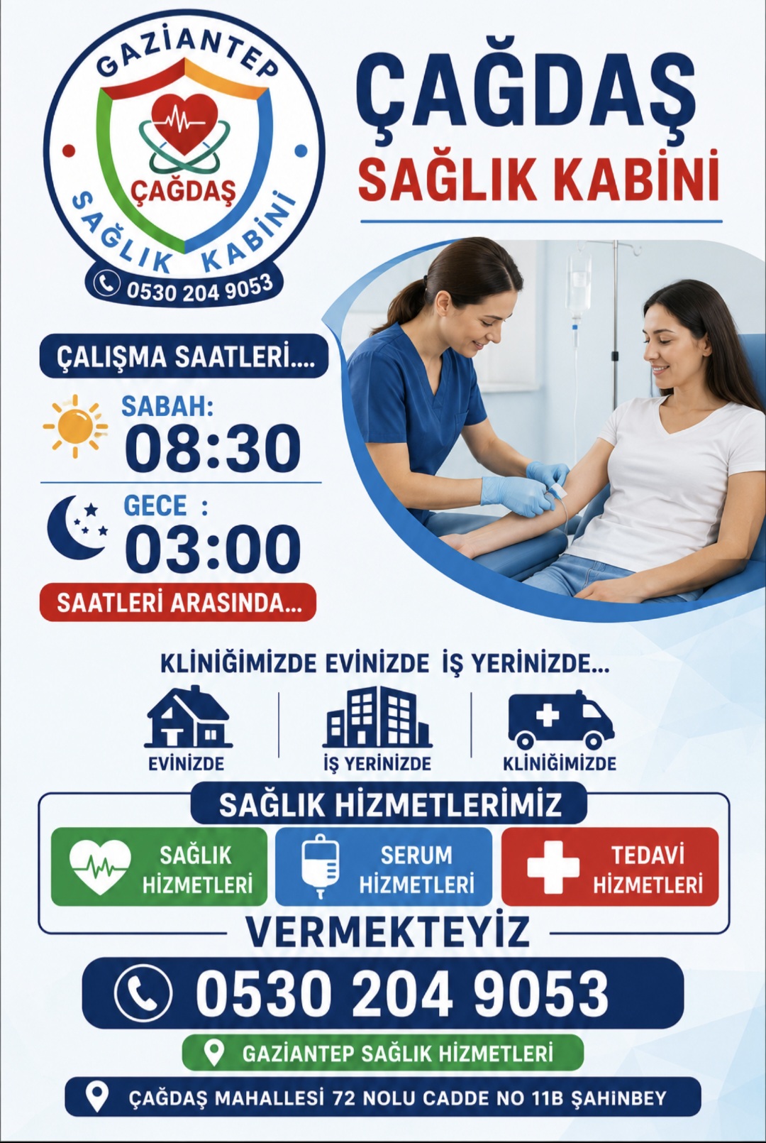 Gaziantep Açık Sağlık Kabini 