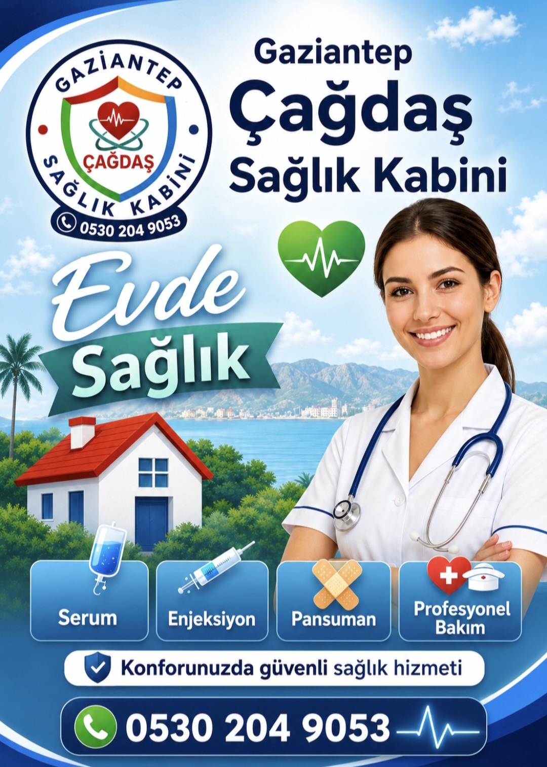 Gaziantep evde Sağlık Hizmetleri