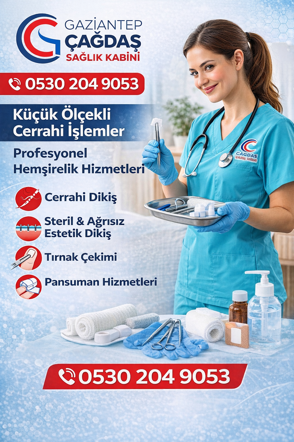 Dikiş Sütur  / küçük cerrahi işlemler