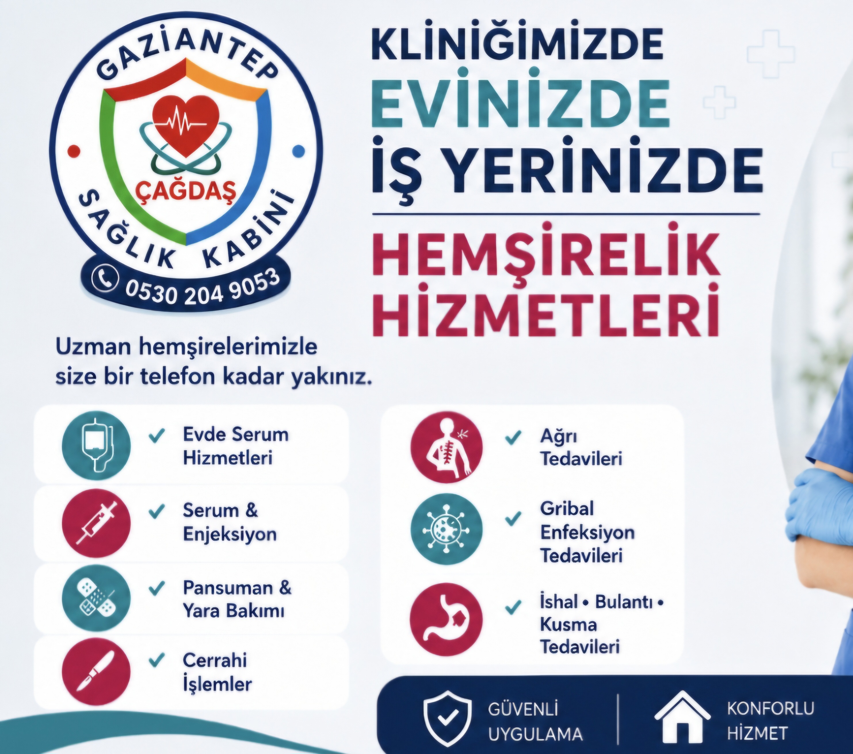 EVDE HEMŞİRE HİZMETİ