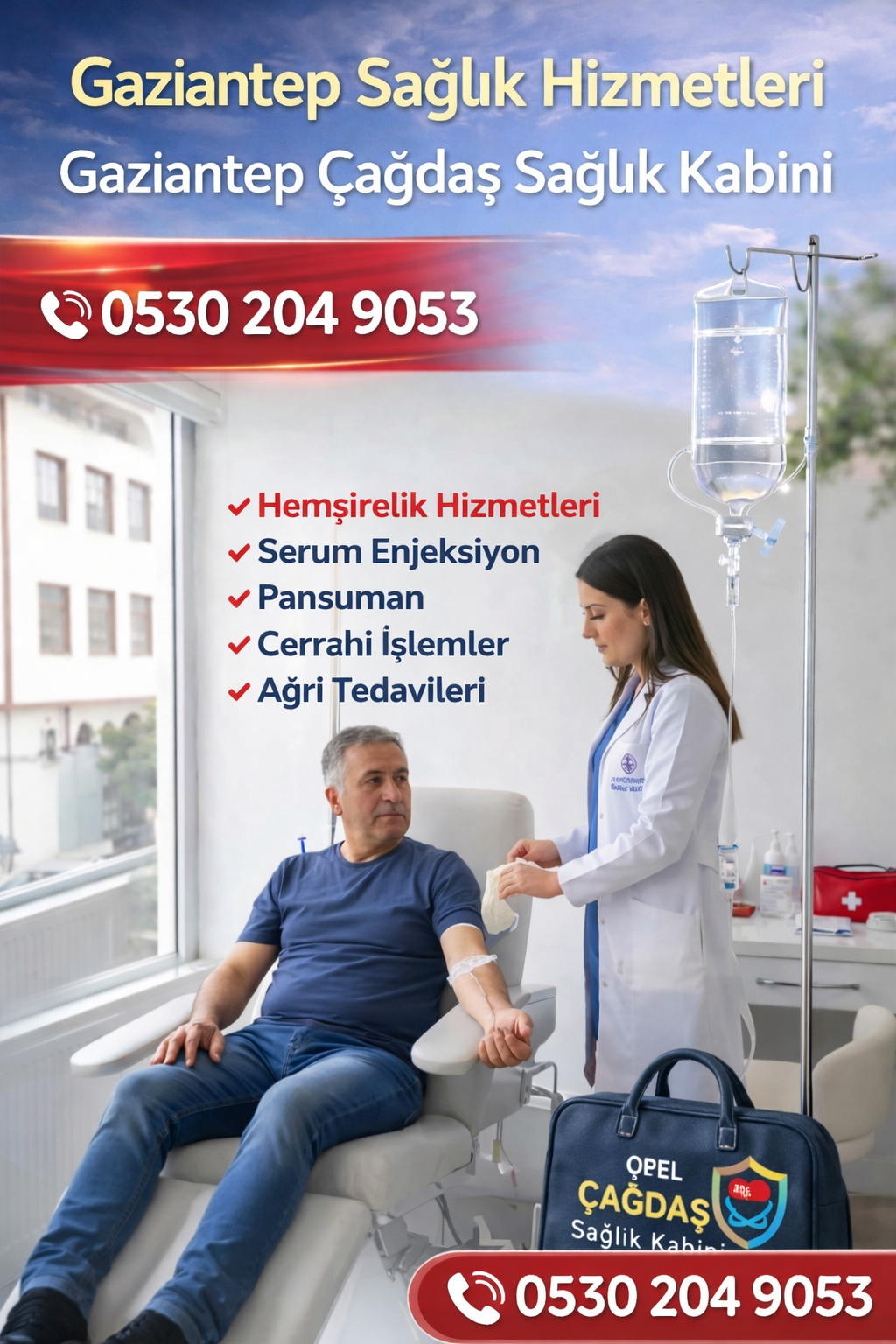 EVDE HEMŞİRE HİZMETİ