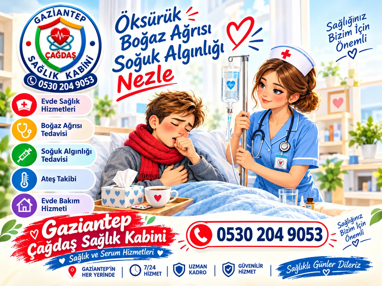 Çağdaş Sağlık Kabini Gaziantep · 5