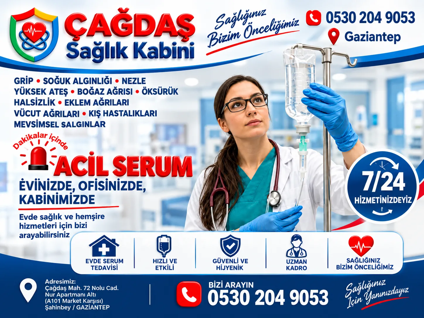 Grip Yüksek Ateş Eklem Ağrıları Öksürük · 1