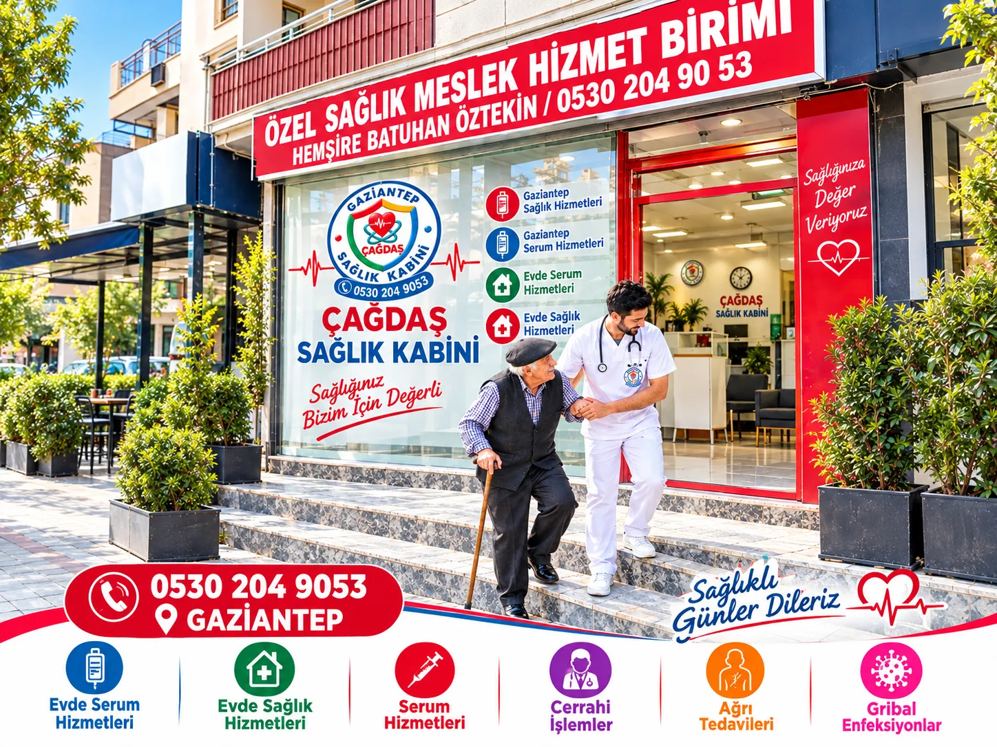 Çağdaş Sağlık Kabini Gaziantep · 1