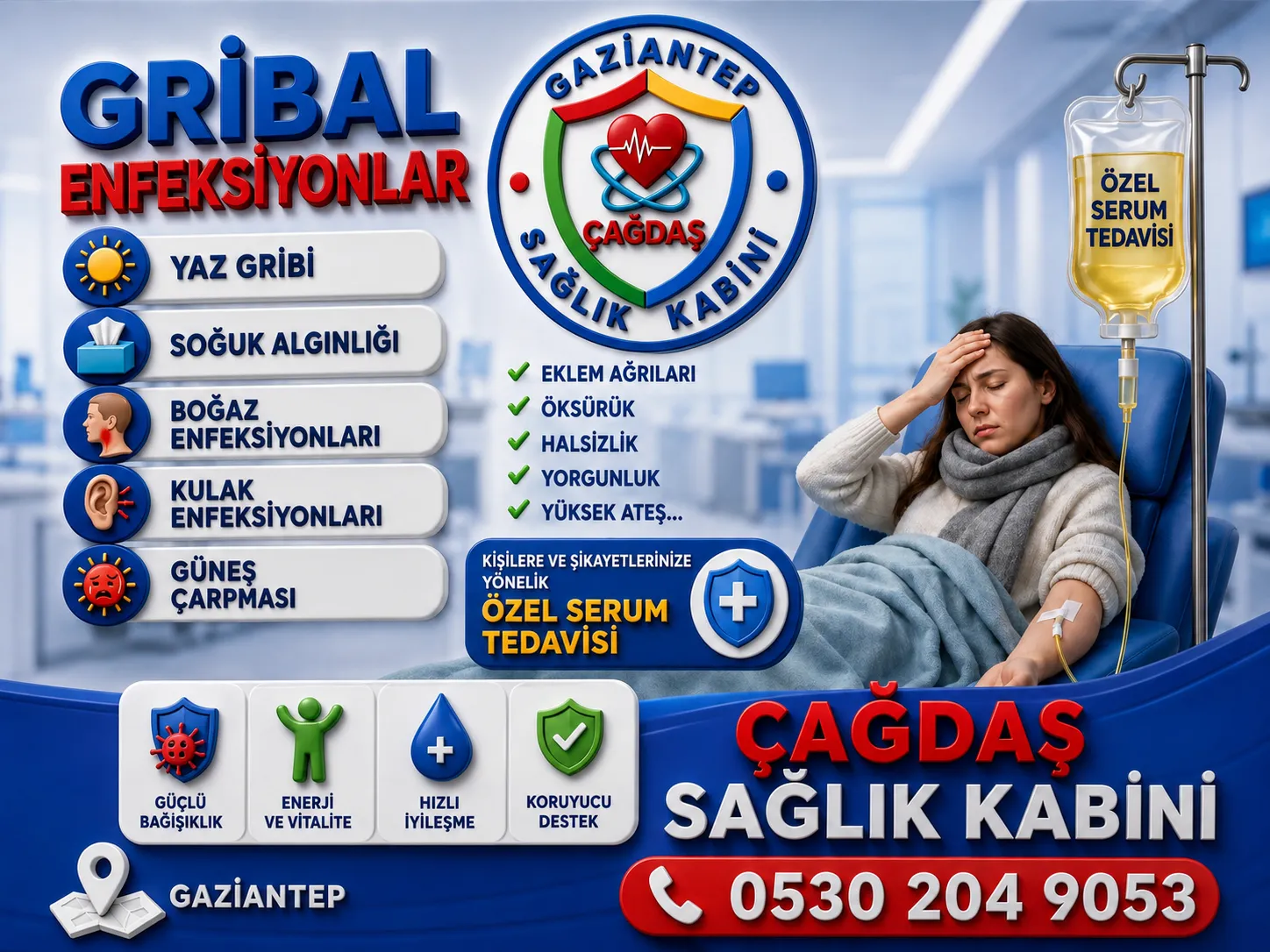 Çağdaş Sağlık Kabini Gaziantep · 6