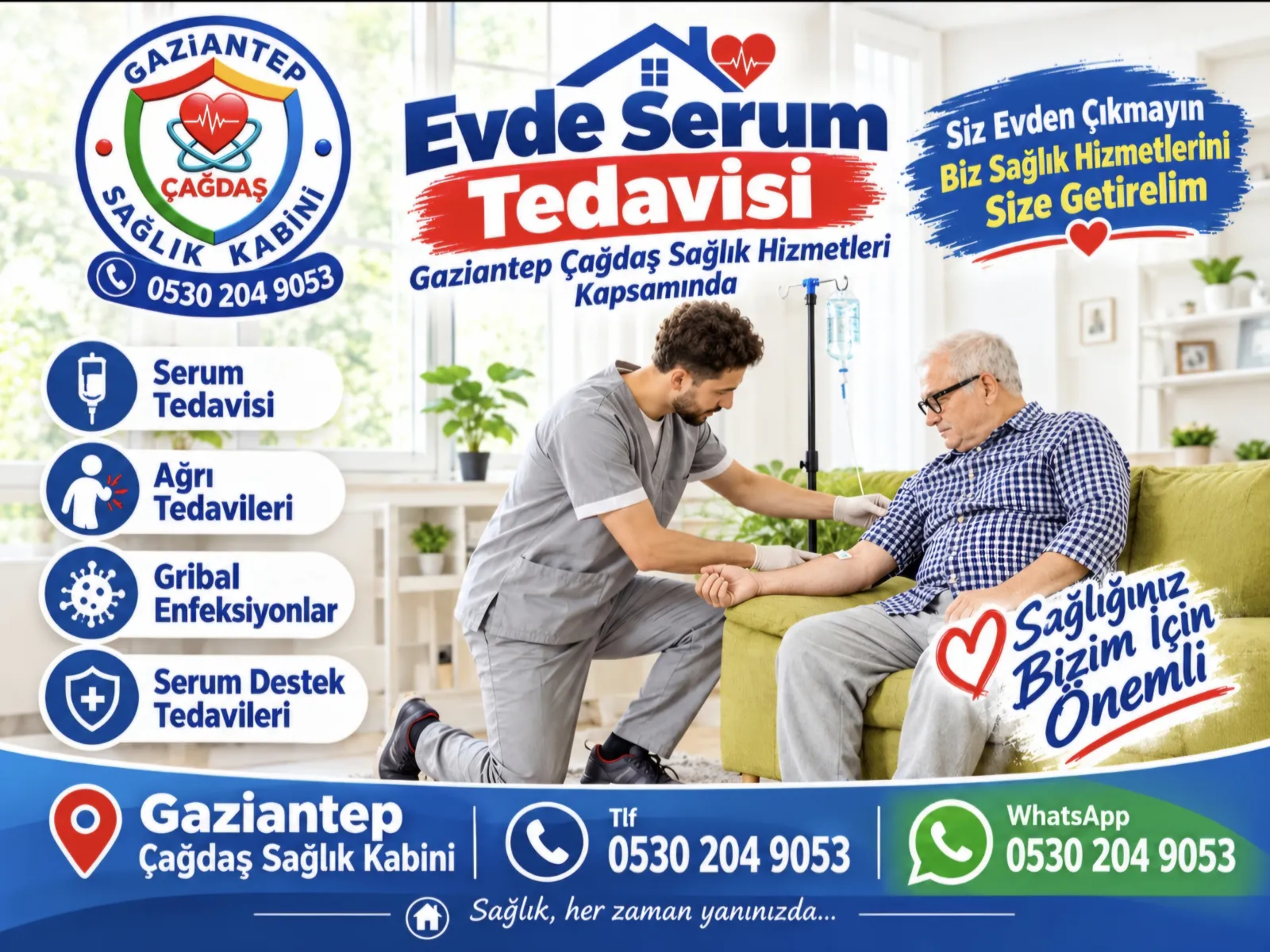 Gaziantep Evde Serum Hizmetleri · 1